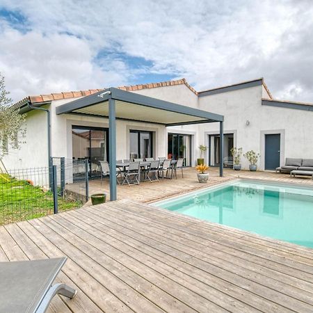 Vila La Gragnaguaise - Maison Climatisee Avec Piscine Gragnague Exteriér fotografie